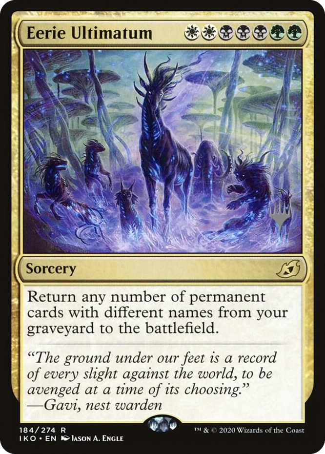 0184 Eerie Ultimatum R Promo Pack: Ikoria