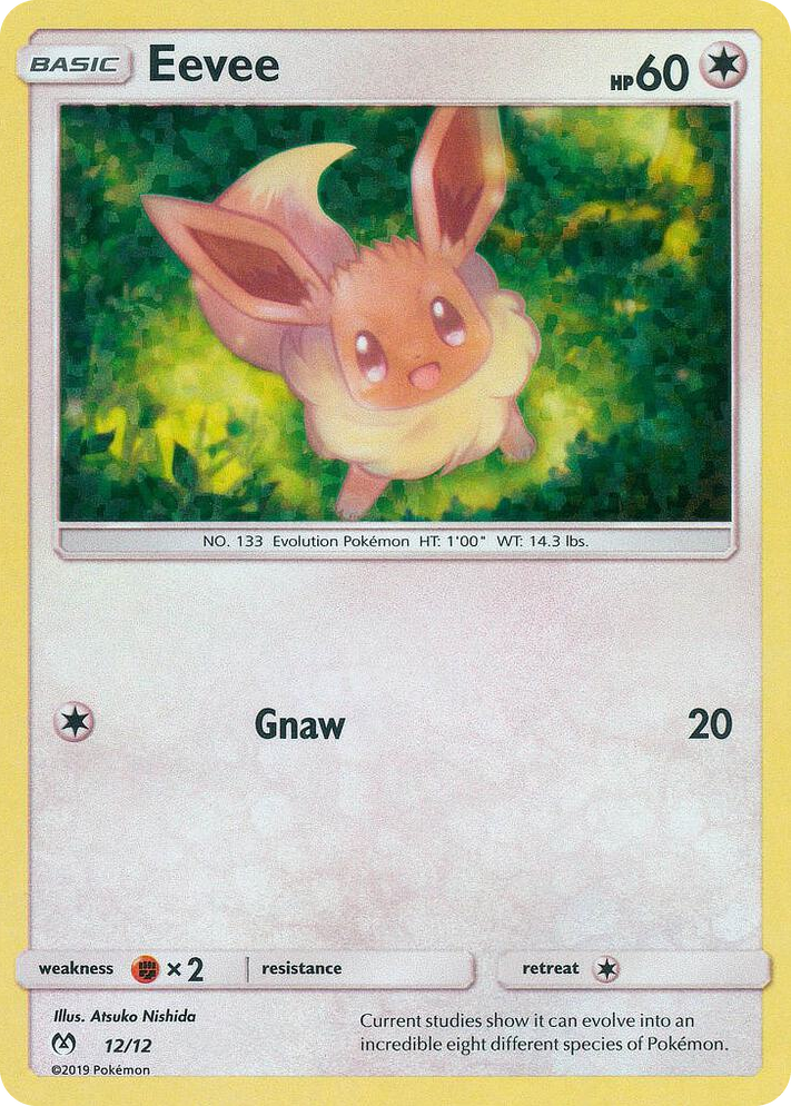 0012 Eevee Promo McDonald's Promos 2019