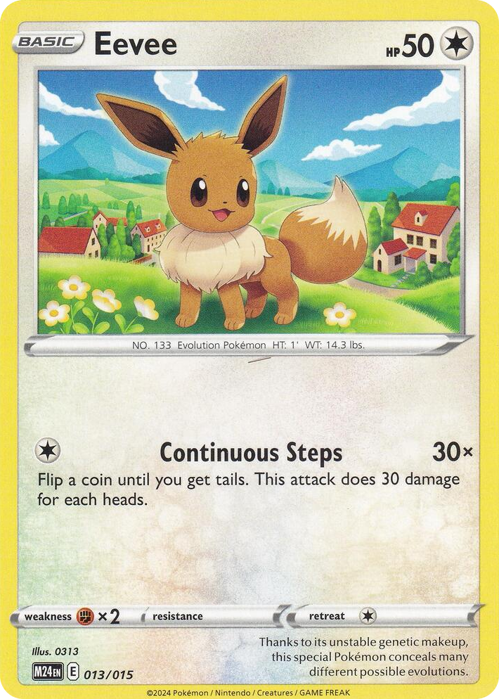 0013 Eevee Promo McDonald's Promos 2024