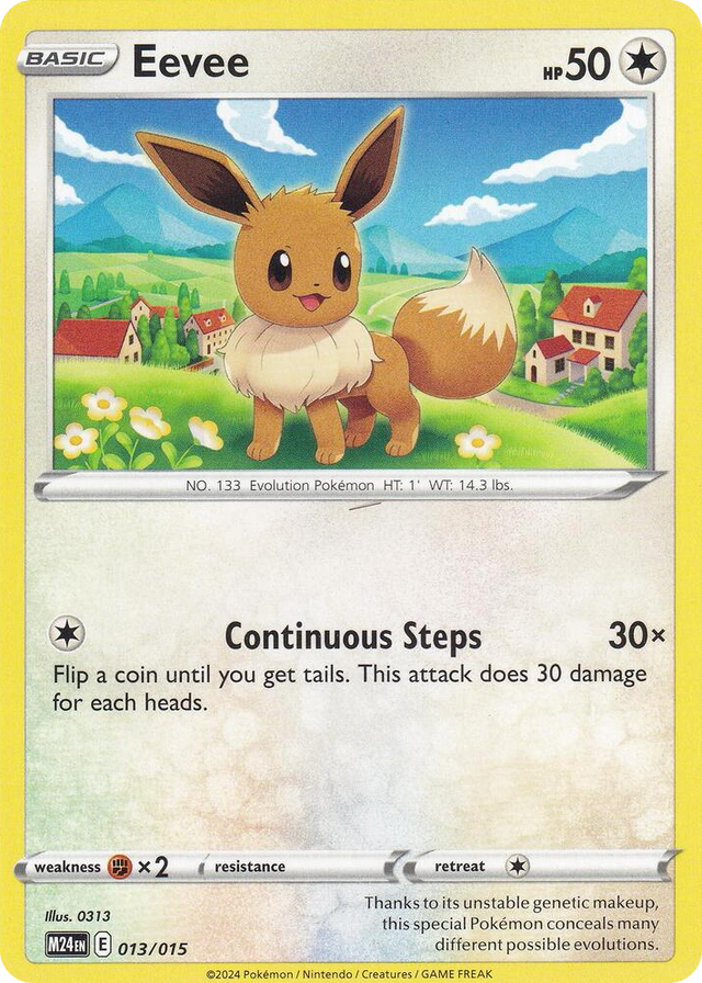 0013 Eevee Promo McDonald's Promos 2024