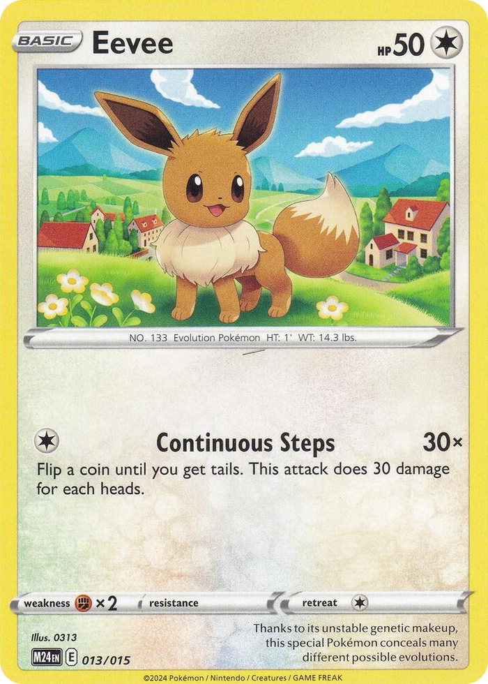 0013 Eevee Promo McDonald's Promos 2024