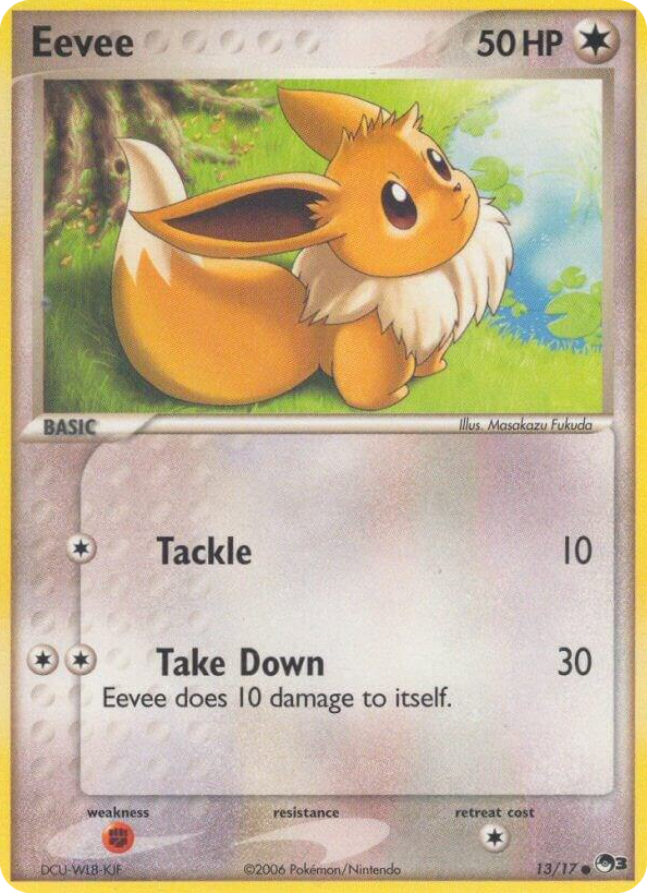 0013 Eevee Common POP Series 3