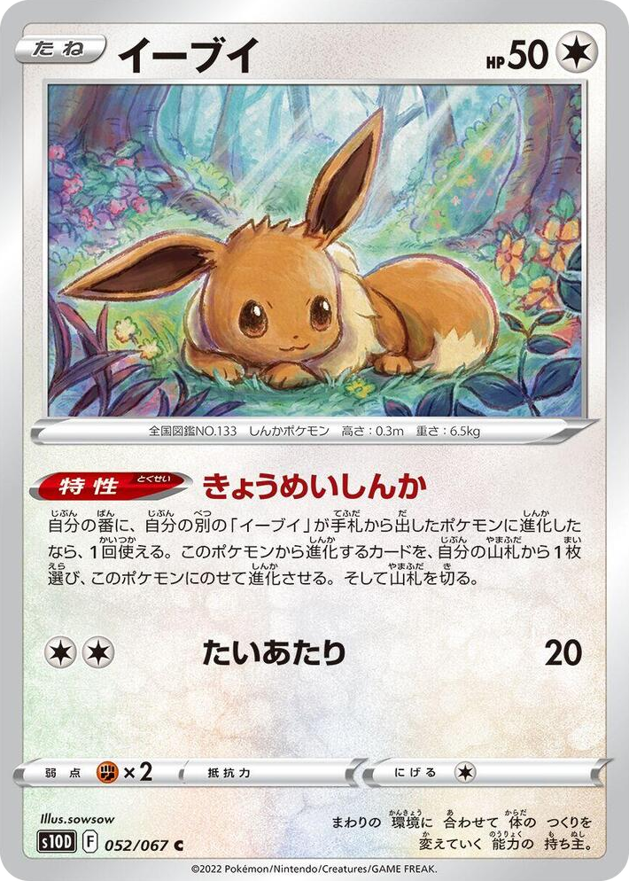 0052 Eevee Common Time Gazer