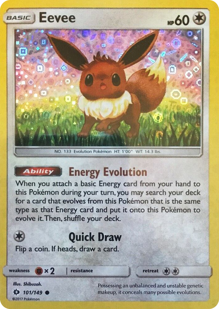 0101 Eevee - 101/149 (General Mills Promo) Promo Miscellaneous Cards & Products