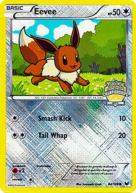 0084 Eevee - 84/108 (City Championships) Promo League & Championship Cards