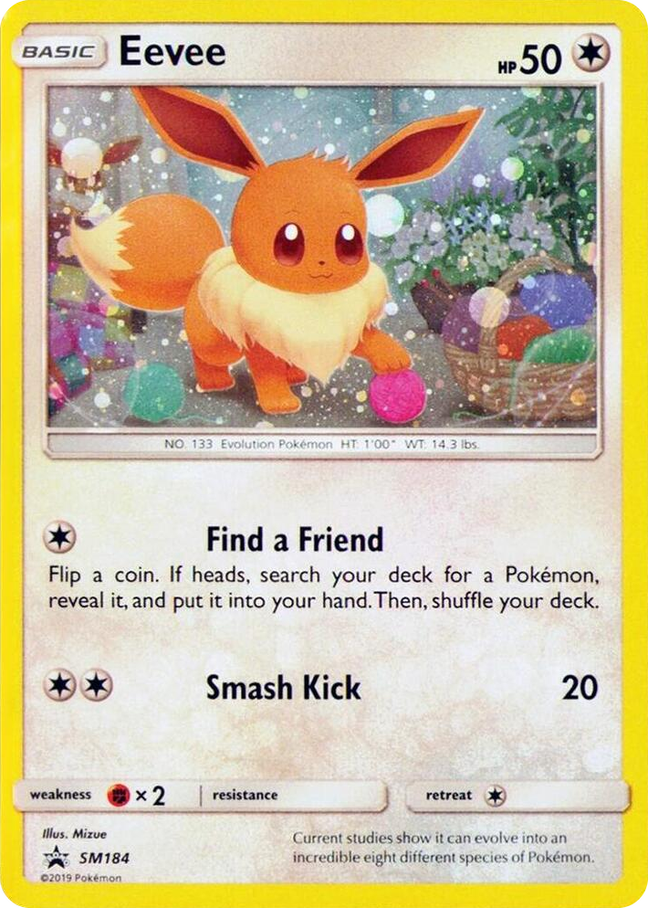 SM184 Eevee - SM184 (Cosmos Holo) Promo SM Promos