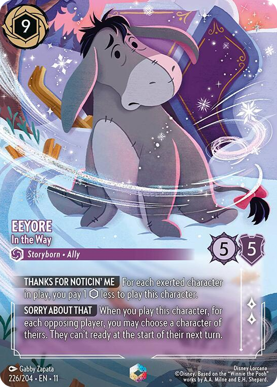 0226 Eeyore - In the Way (Enchanted) Enchanted Winterspell