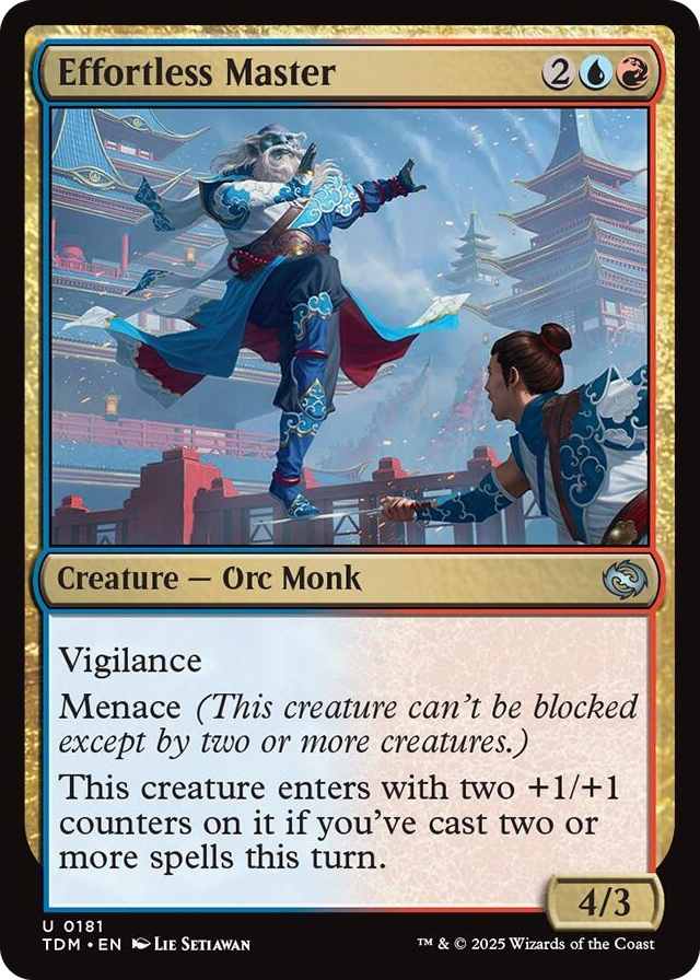 0181 Effortless Master U Dragonstorm