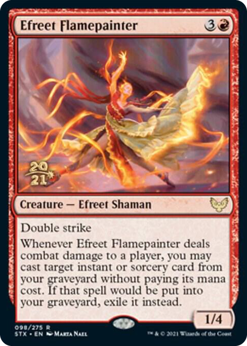 Efreet Flamepainter #98 R - Prerelease Cards Pokemon card