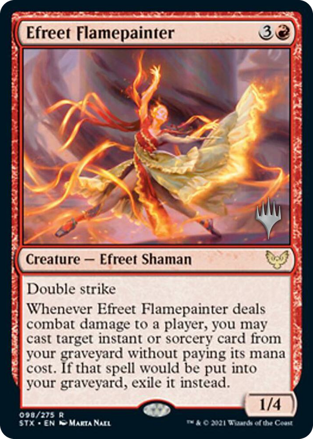 0098 Efreet Flamepainter R Promo Pack: Strixhaven