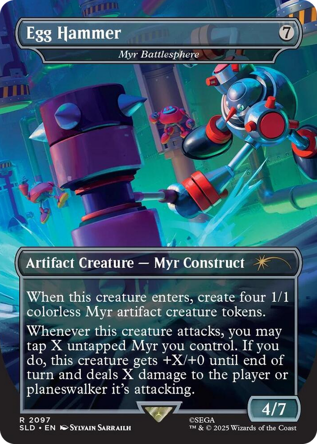 2097 Egg Hammer - Myr Battlesphere R Secret Lair Drop Series
