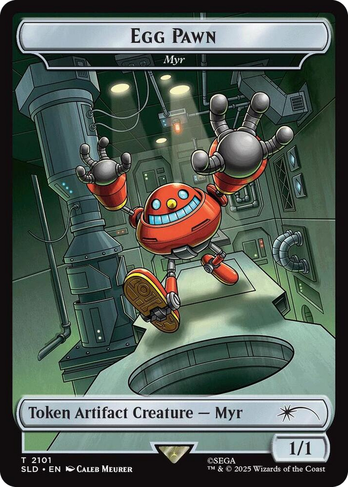Egg Pawn - Myr Token #2101 T - Secret Lair Drop Series Pokemon card