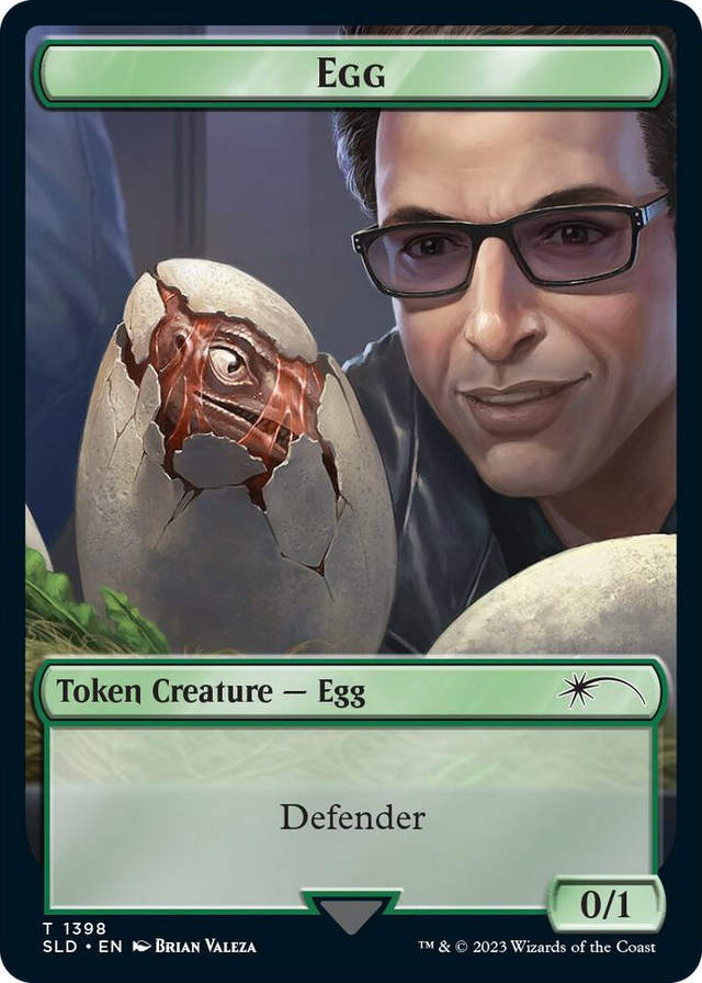 1398 Egg Token T Secret Lair Drop Series