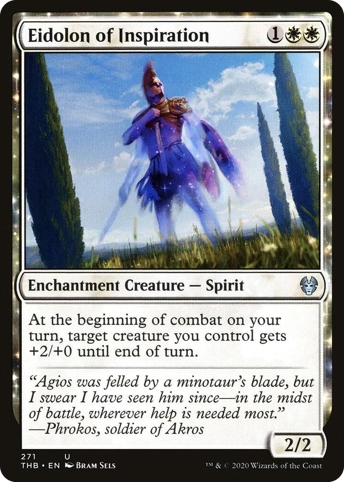 0271 Eidolon of Inspiration U Theros Beyond Death
