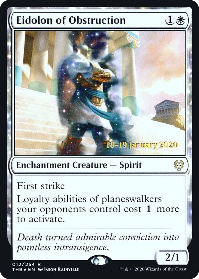0012 Eidolon of Obstruction R Prerelease Cards