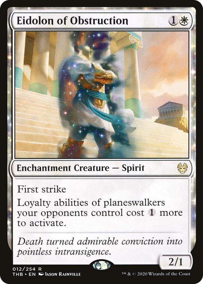 0012 Eidolon of Obstruction R Theros Beyond Death