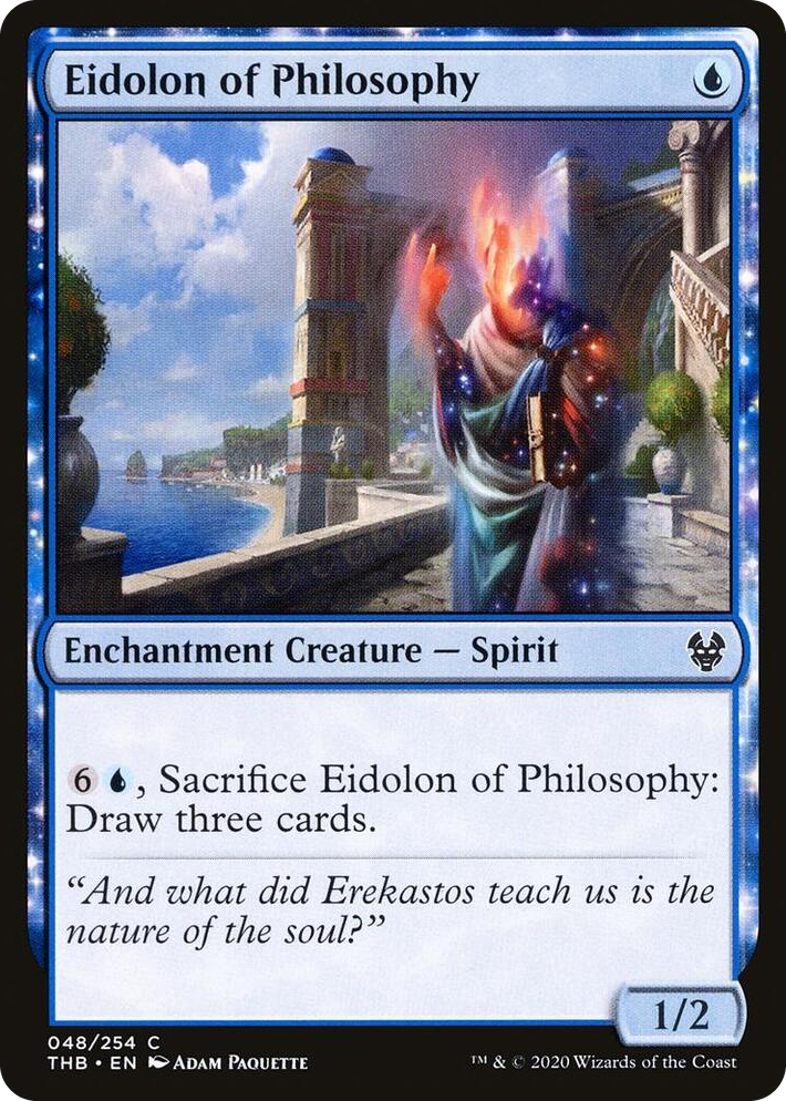 0048 Eidolon of Philosophy C Theros Beyond Death