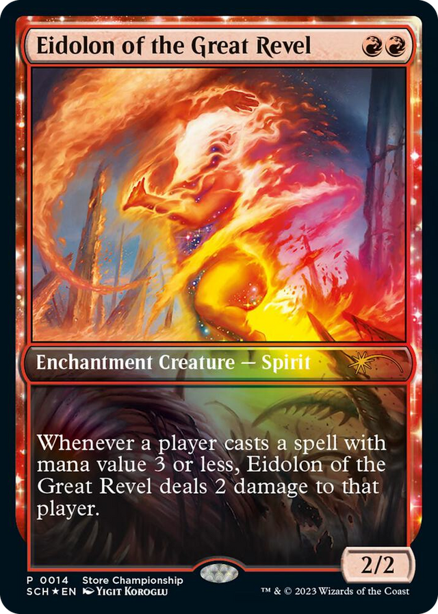 0014 Eidolon of the Great Revel P Game Day & Store Championship Promos