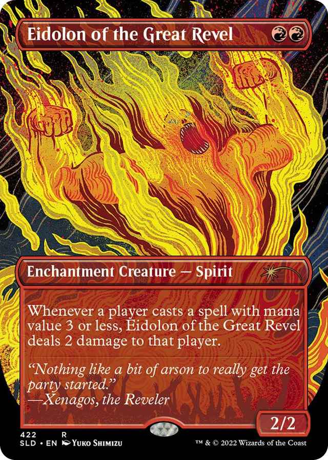 0422 Eidolon of the Great Revel (Borderless) R Secret Lair Drop Series