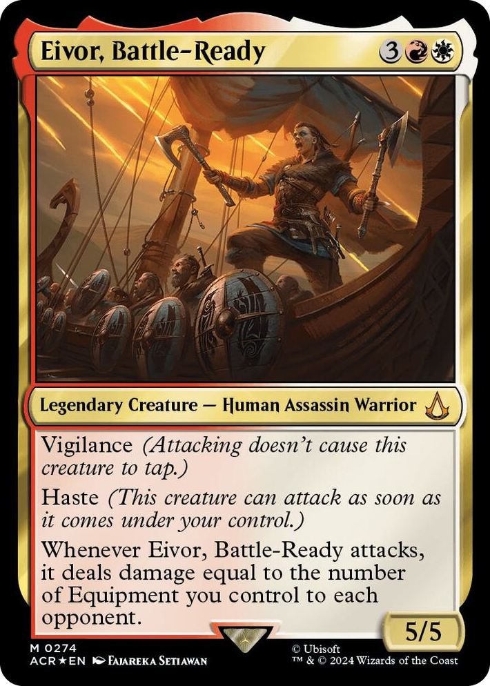 0274 Eivor, Battle-Ready M Universes Beyond: Assassin's Creed