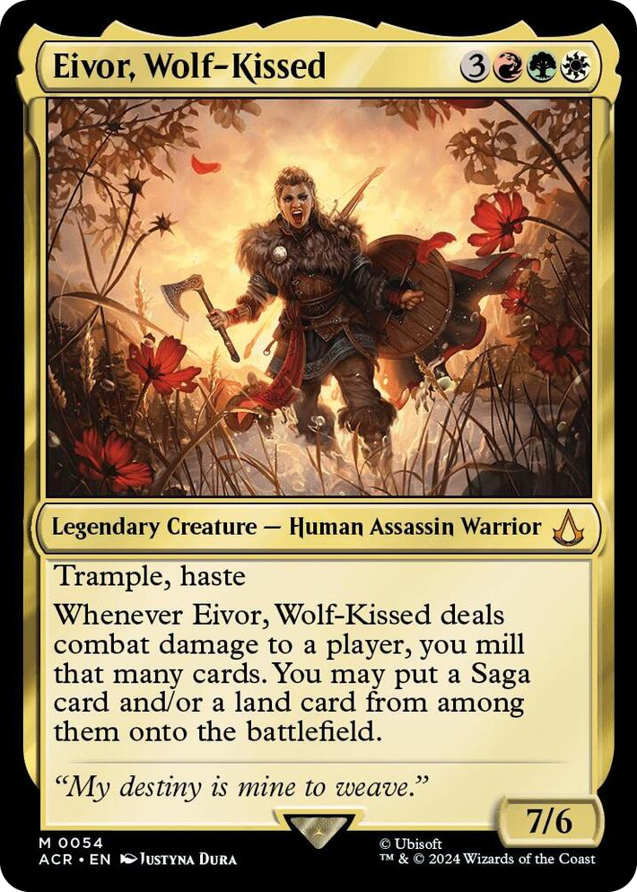 0054 Eivor, Wolf-Kissed M Universes Beyond: Assassin's Creed