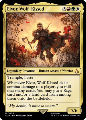 0054 Eivor, Wolf-Kissed M Universes Beyond: Assassin's Creed