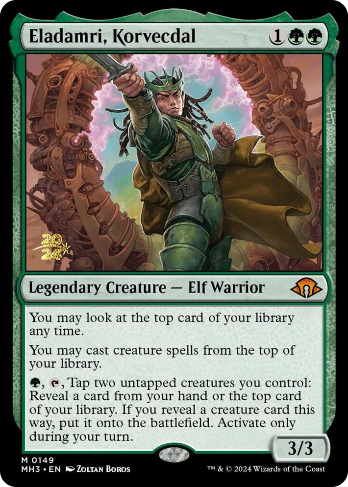 0149 Eladamri, Korvecdal M Prerelease Cards