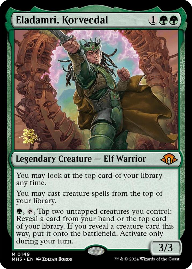 0149 Eladamri, Korvecdal M Prerelease Cards
