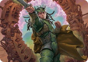 0009 Eladamri, Korvecdal Art Card S Art Series: Modern Horizons 3