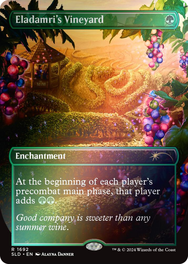 1692 Eladamri's Vineyard (Rainbow Foil) R Secret Lair Drop Series