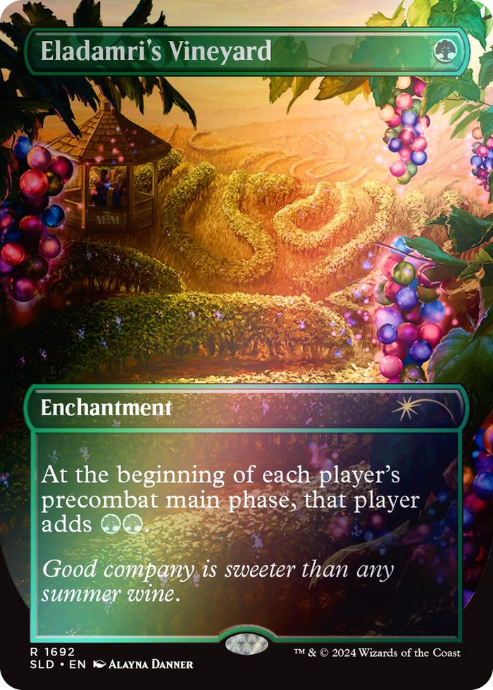 Eladamri's Vineyard (Rainbow Foil) #1692 R - Secret Lair Drop Series Pokemon card