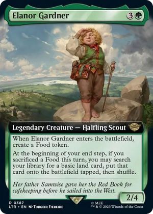 0387 Elanor Gardner (Extended Art) R Universes Beyond: The Lord of the Rings: Tales of Middle-earth