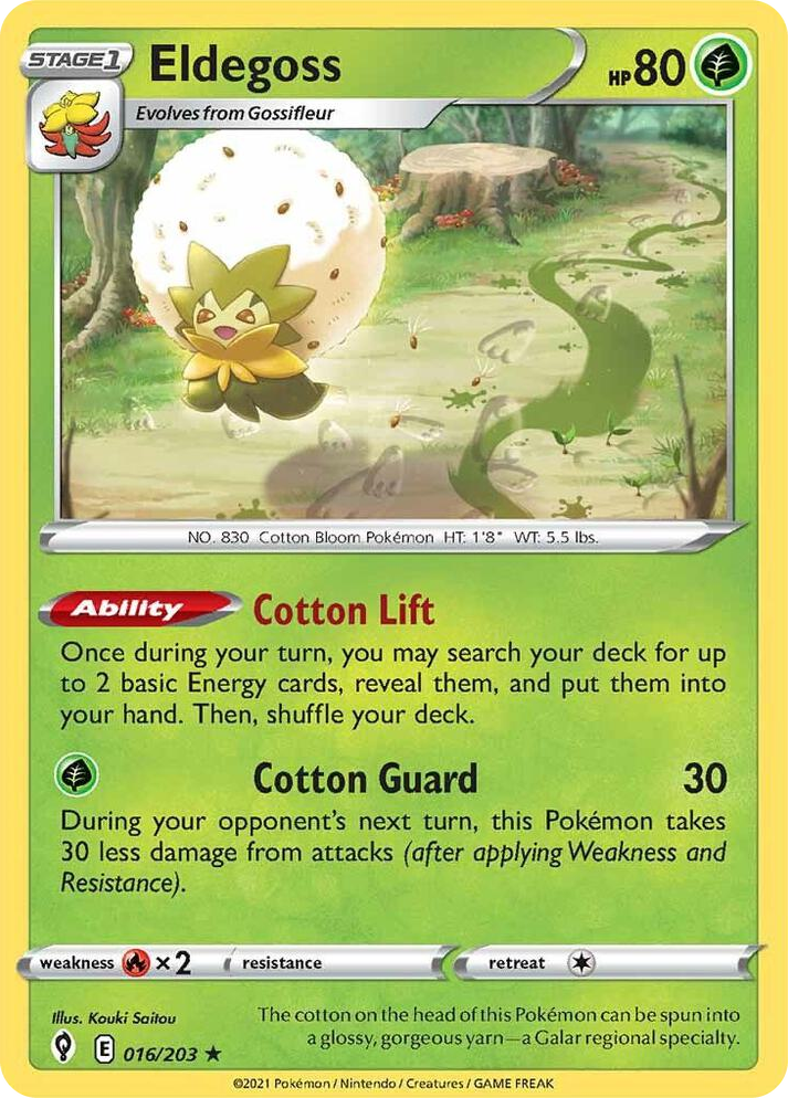 0016 Eldegoss Promo Deck Exclusives