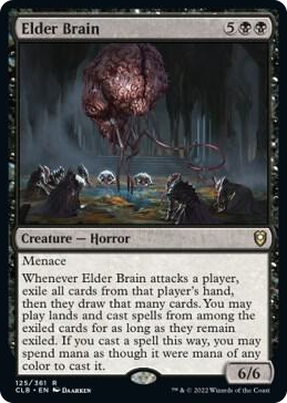 0125 Elder Brain R Commander Legends: Battle for Baldur's Gate
