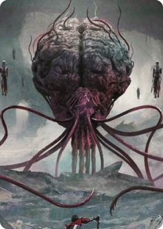 0013 Elder Brain Art Card S Art Series: Commander Legends: Battle for Baldur's Gate
