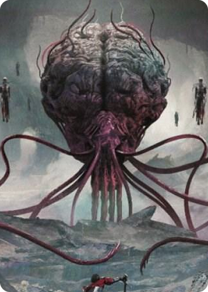 0013 Elder Brain Art Card S Art Series: Commander Legends: Battle for Baldur's Gate