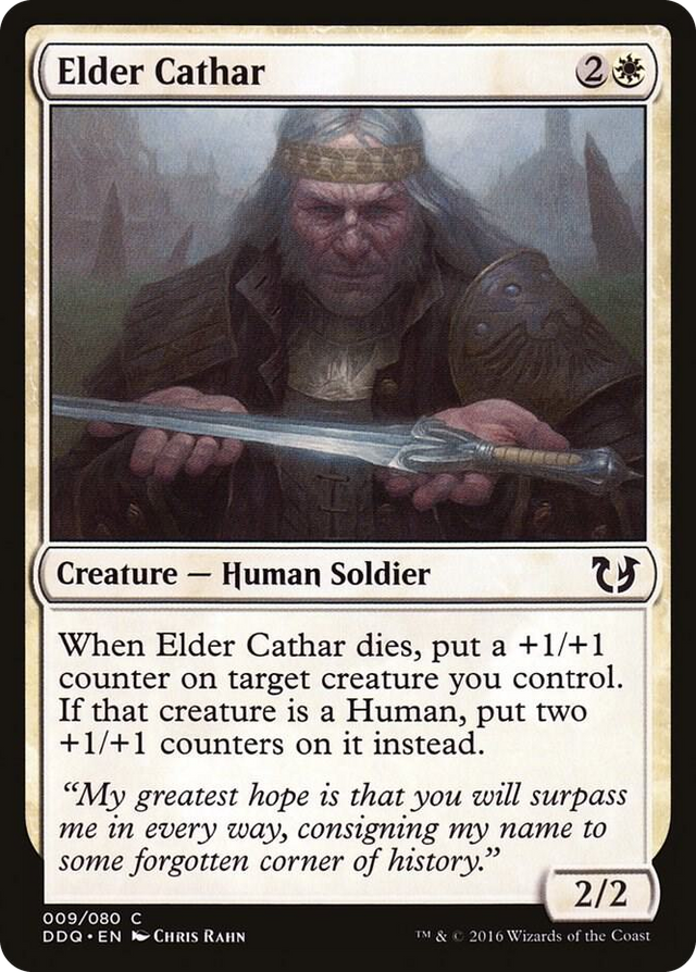 0009 Elder Cathar C Duel Decks: Blessed vs. Cursed