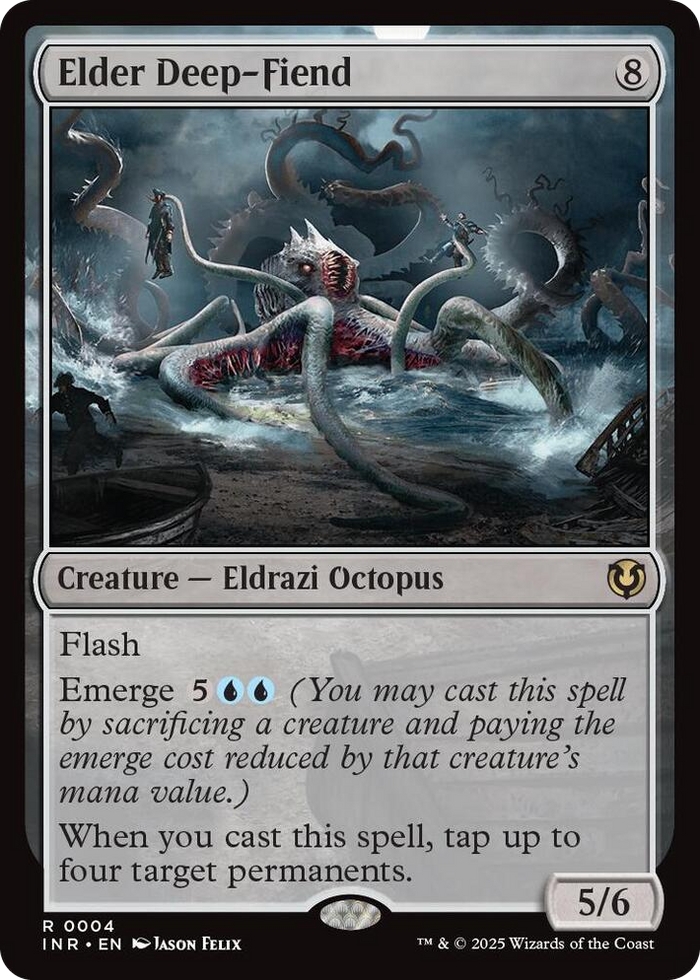 Elder Deep-Fiend #4 R - Innistrad Remastered Pokemon card
