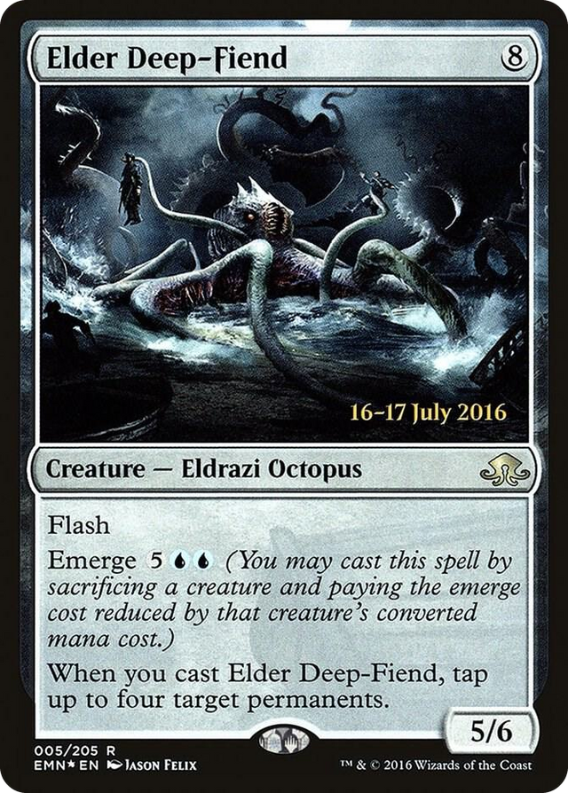 0005 Elder Deep-Fiend R Prerelease Cards
