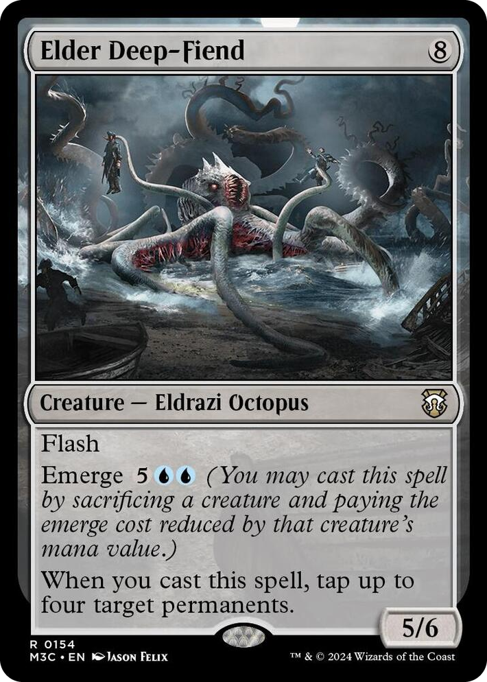 0154 Elder Deep-Fiend R Commander: Modern Horizons 3