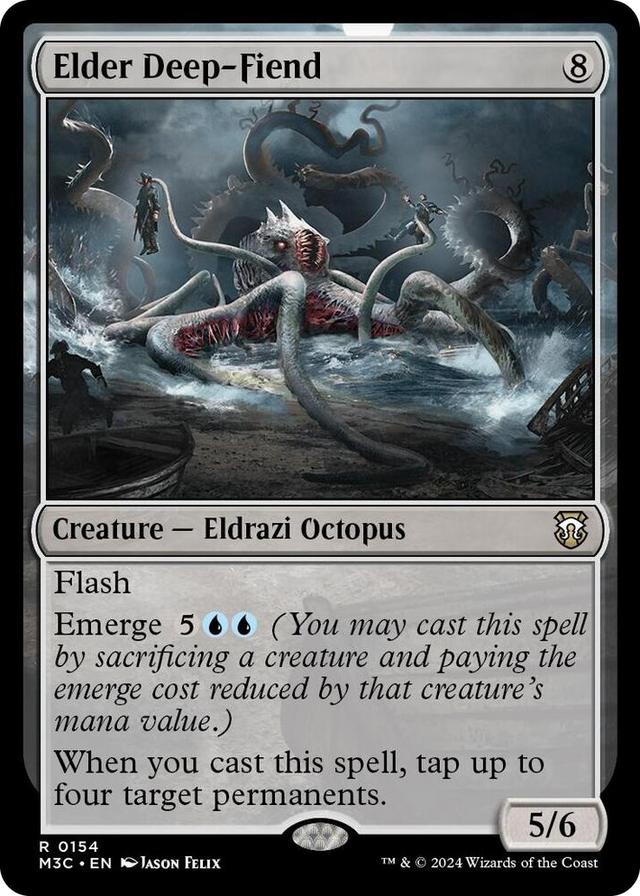 0154 Elder Deep-Fiend R Commander: Modern Horizons 3