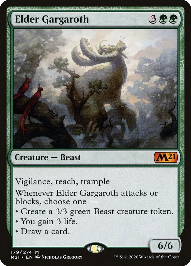 0179 Elder Gargaroth M Core Set 2021