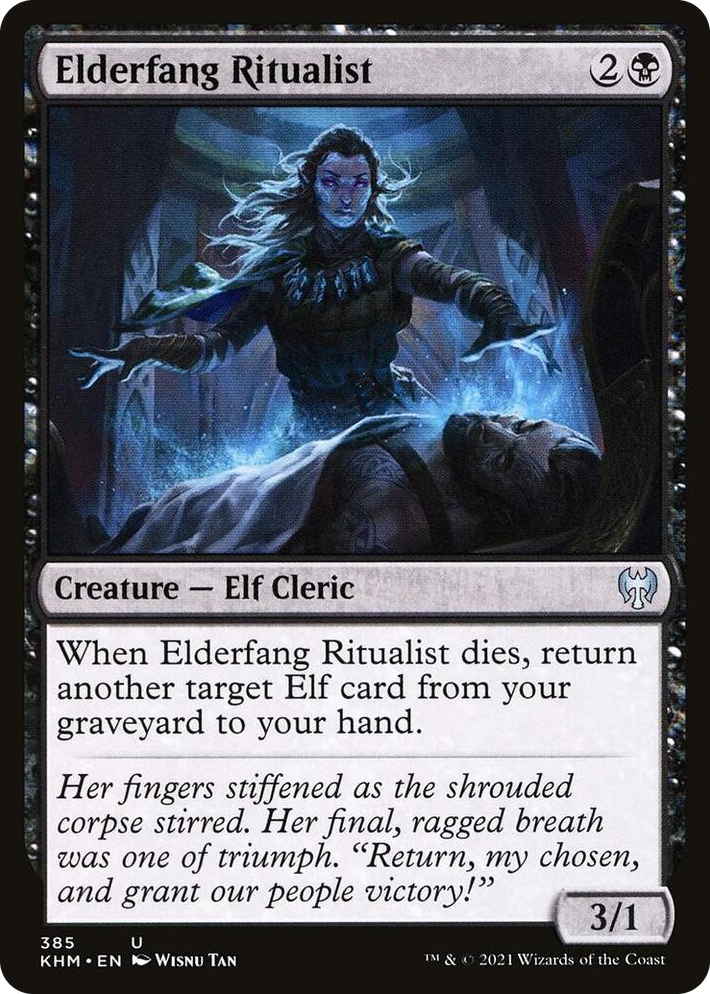 0385 Elderfang Ritualist U Kaldheim