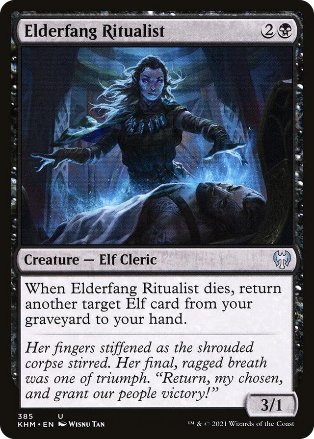 0385 Elderfang Ritualist U Kaldheim