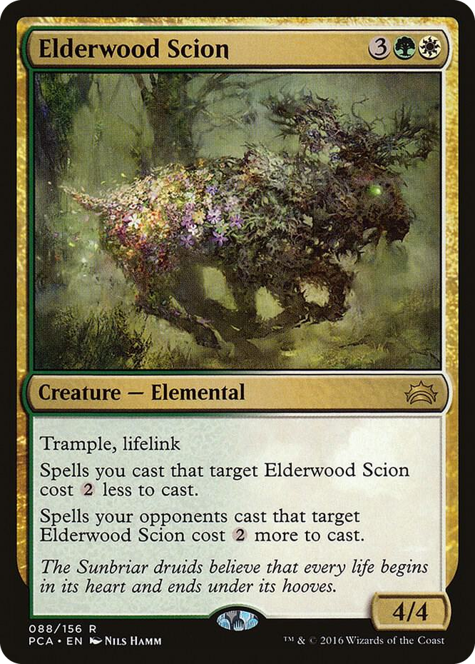 Elderwood Scion #88 R - Planechase Anthology Pokemon card