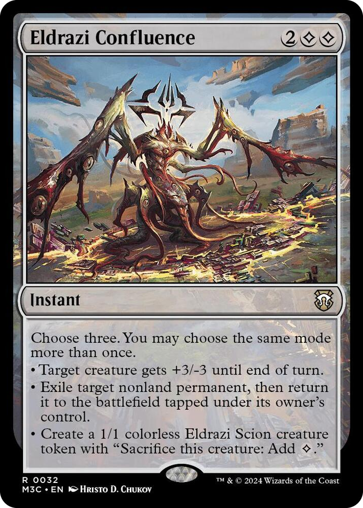 0032 Eldrazi Confluence R Commander: Modern Horizons 3