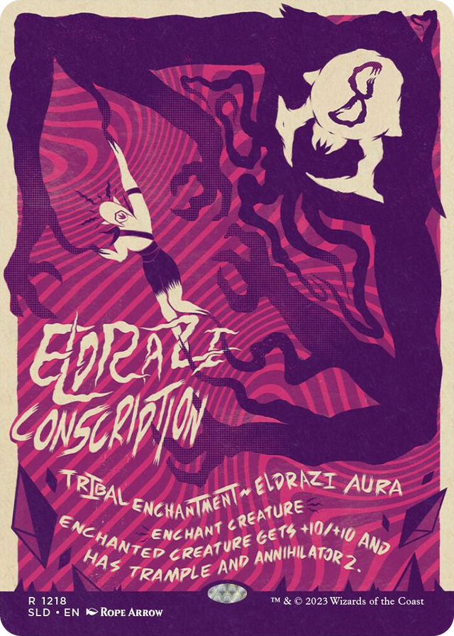 1218 Eldrazi Conscription R Secret Lair Drop Series