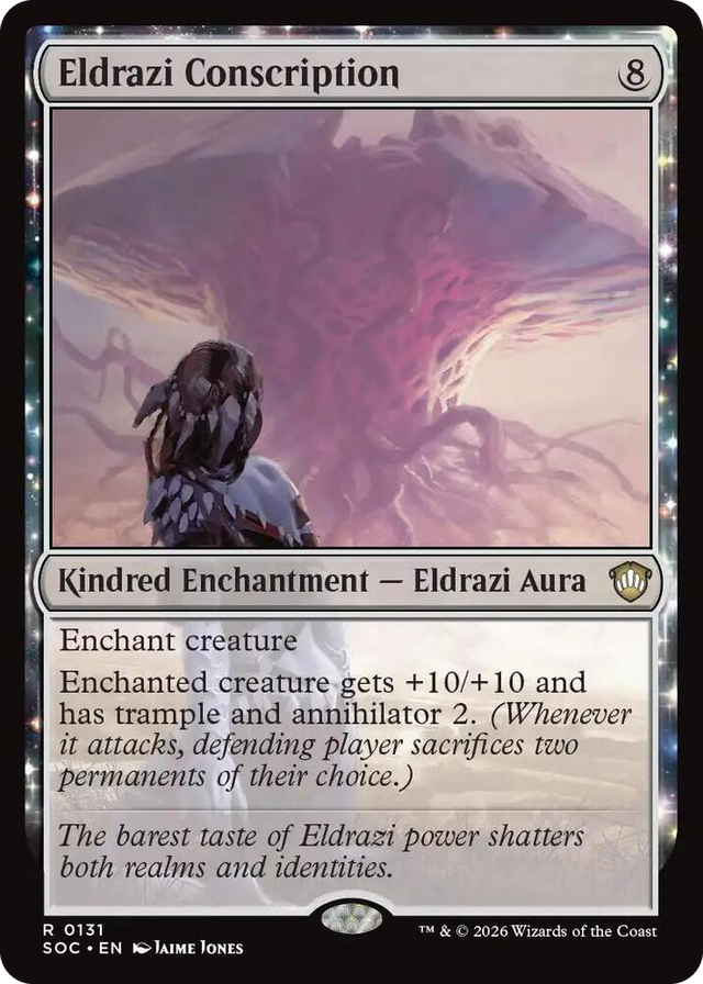 0131 Eldrazi Conscription R Commander: Secrets of Strixhaven