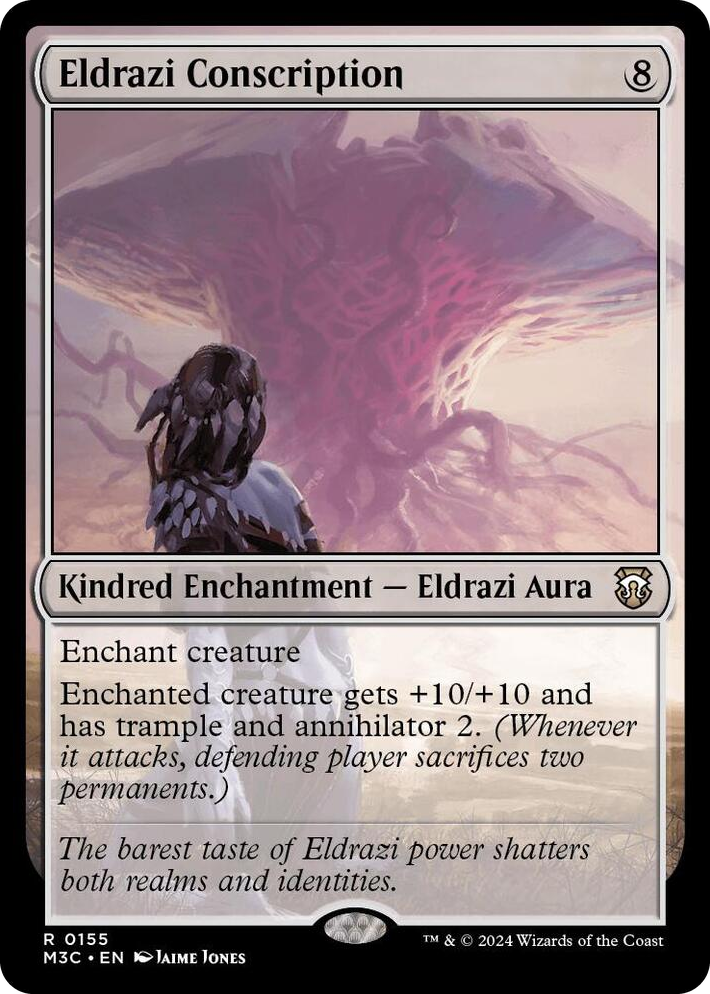 0155 Eldrazi Conscription R Commander: Modern Horizons 3