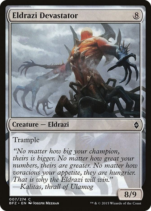 0007 Eldrazi Devastator C Battle for Zendikar